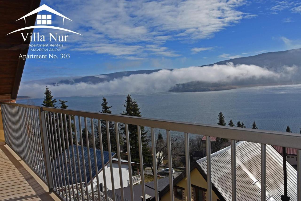 Villa Nur - Lake View Apartaments Mavrovi Anovi Zewnętrze zdjęcie