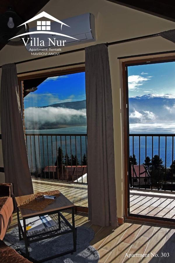 Villa Nur - Lake View Apartaments Mavrovi Anovi Zewnętrze zdjęcie