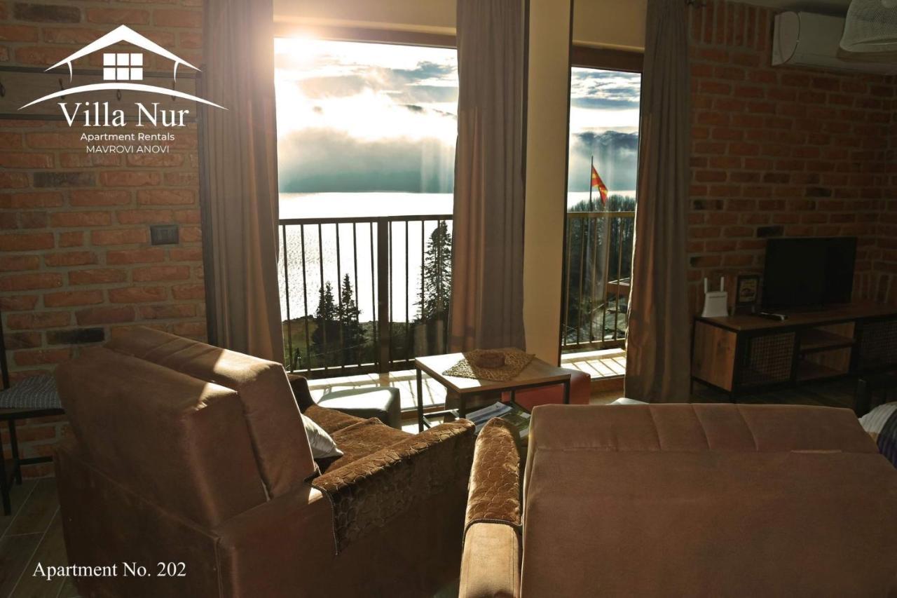 Villa Nur - Lake View Apartaments Mavrovi Anovi Zewnętrze zdjęcie