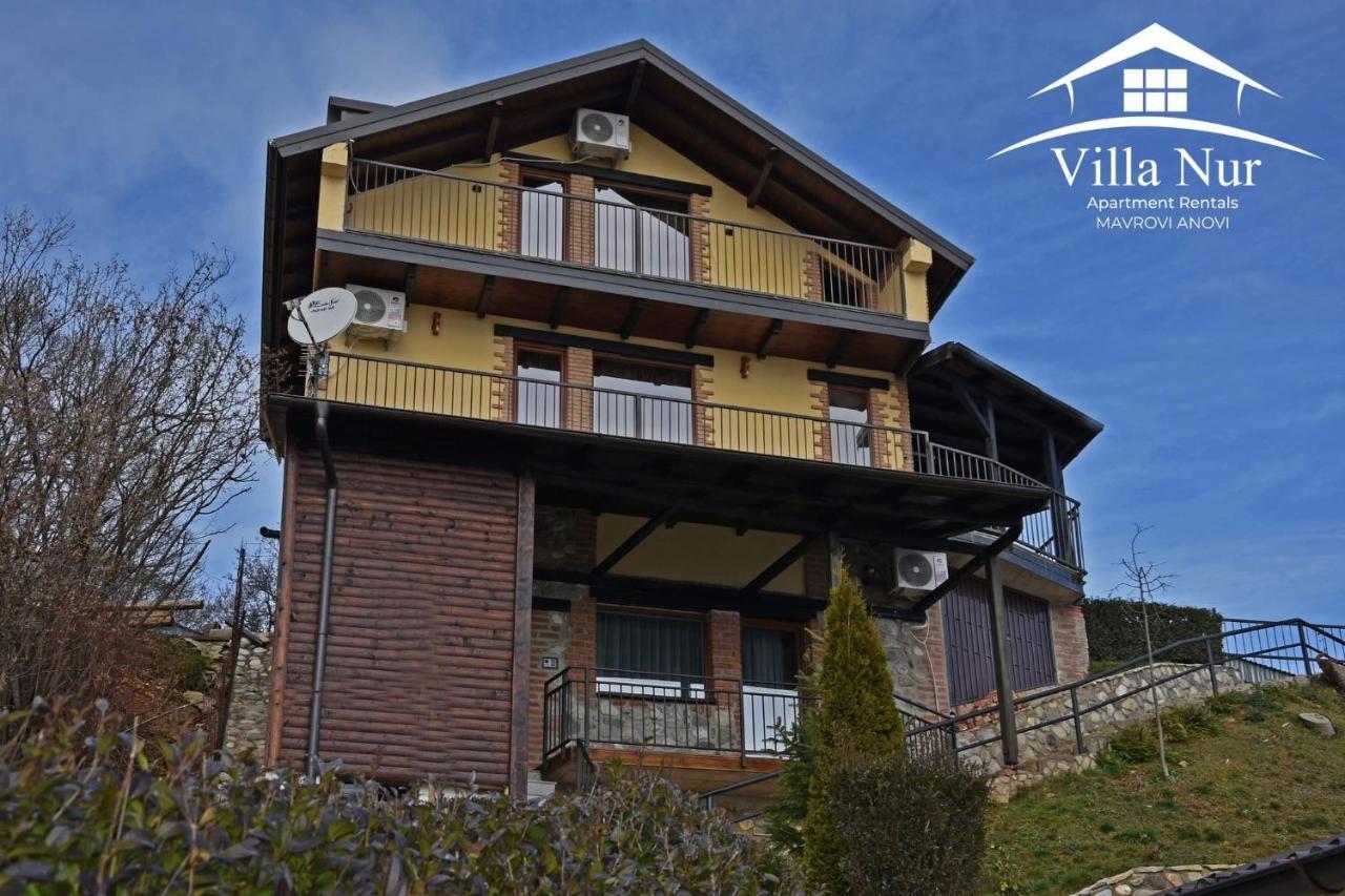 Villa Nur - Lake View Apartaments Mavrovi Anovi Zewnętrze zdjęcie